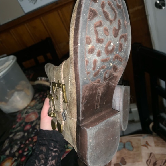 Motorcycle Ankle boots size 7.5 women - Picture 3 of 4